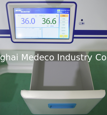 Medische neonatale incubator voor pasgeboren baby's Warmer met vier zelfcontrolealarmen 4000A/B