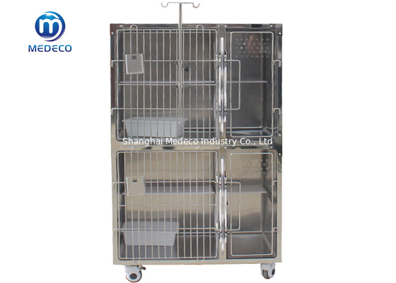 Acryl de Plaatontwerp van Cat Cage With Middle High-Strength van het roestvrij staal Hoogwaardig Huisdier